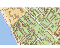 Гостиница "Мишель-2" на карте Адлера - Гостиница "Мишель": Описание: Фото: Цены: Контакты: Сайт: Бронирование